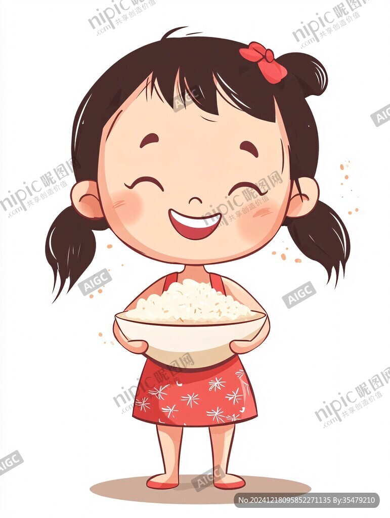 米饭卡通形象