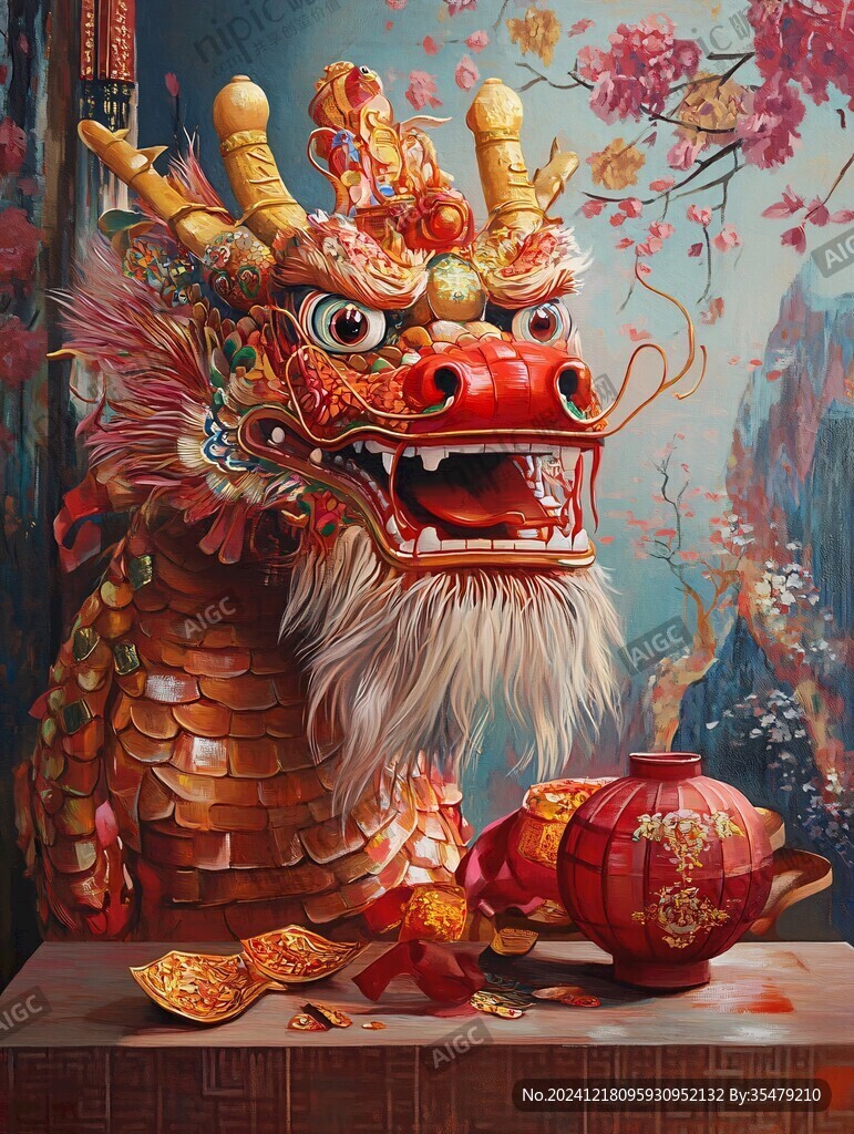 龙年包装插画合集
