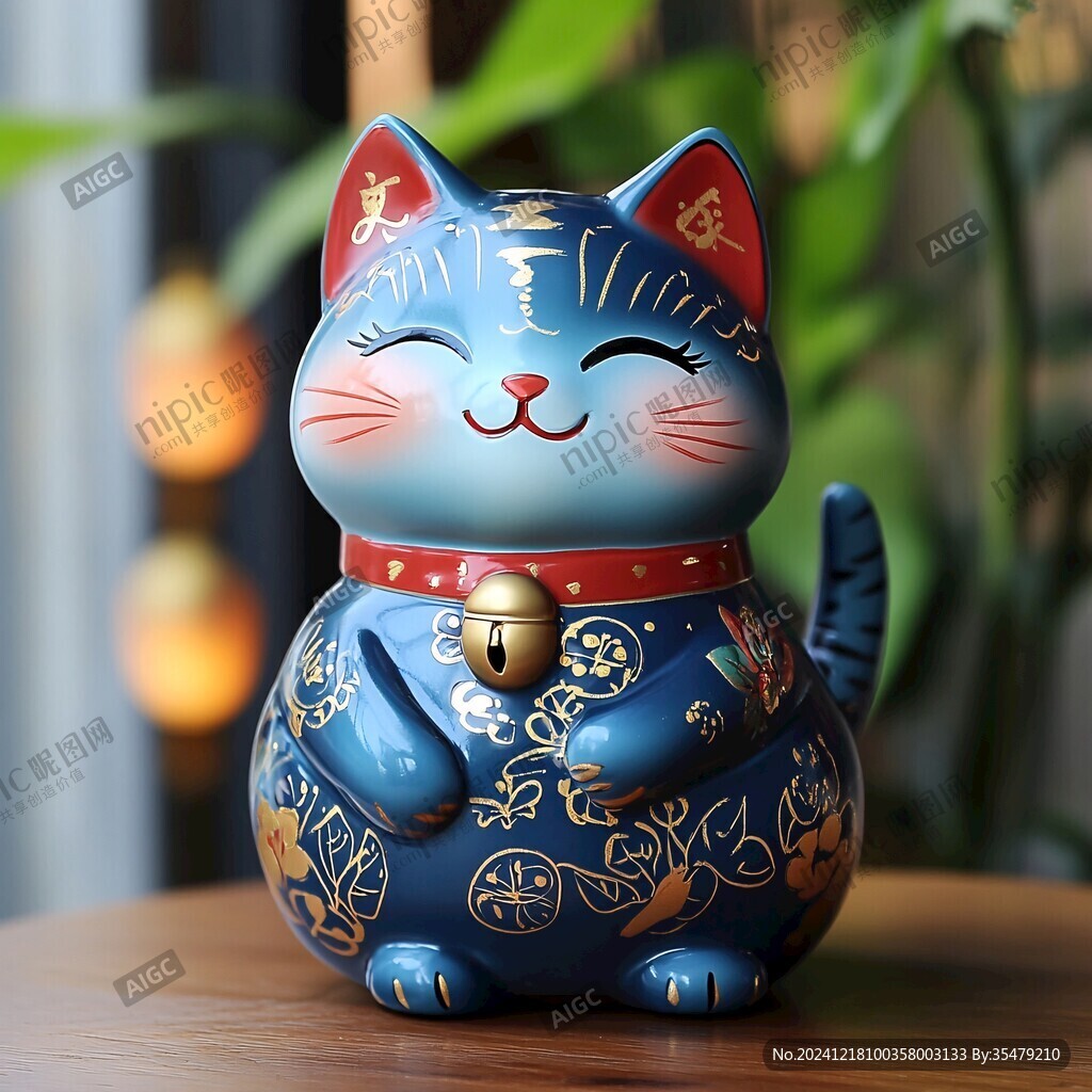 招财猫存钱罐