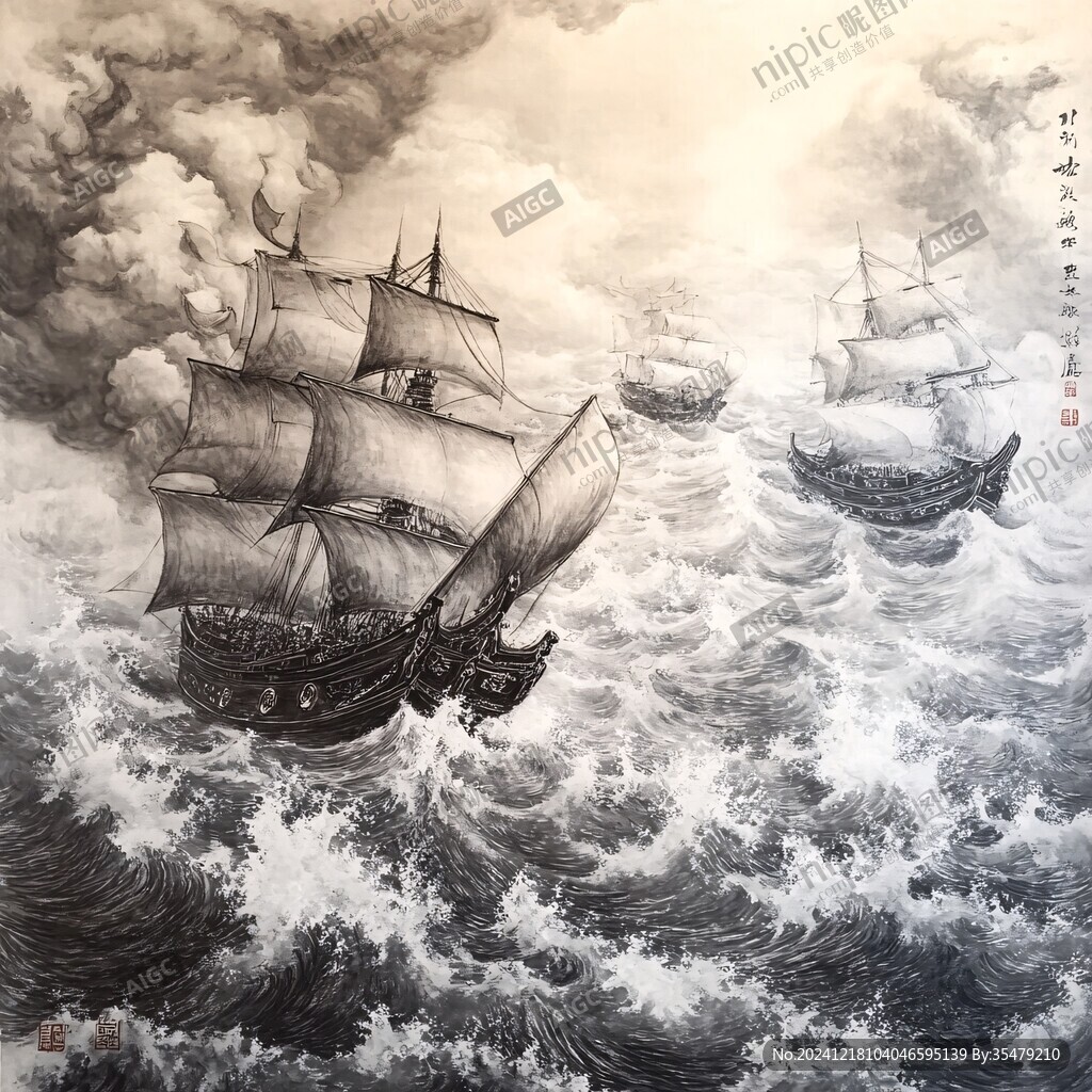 扬帆启航高清画