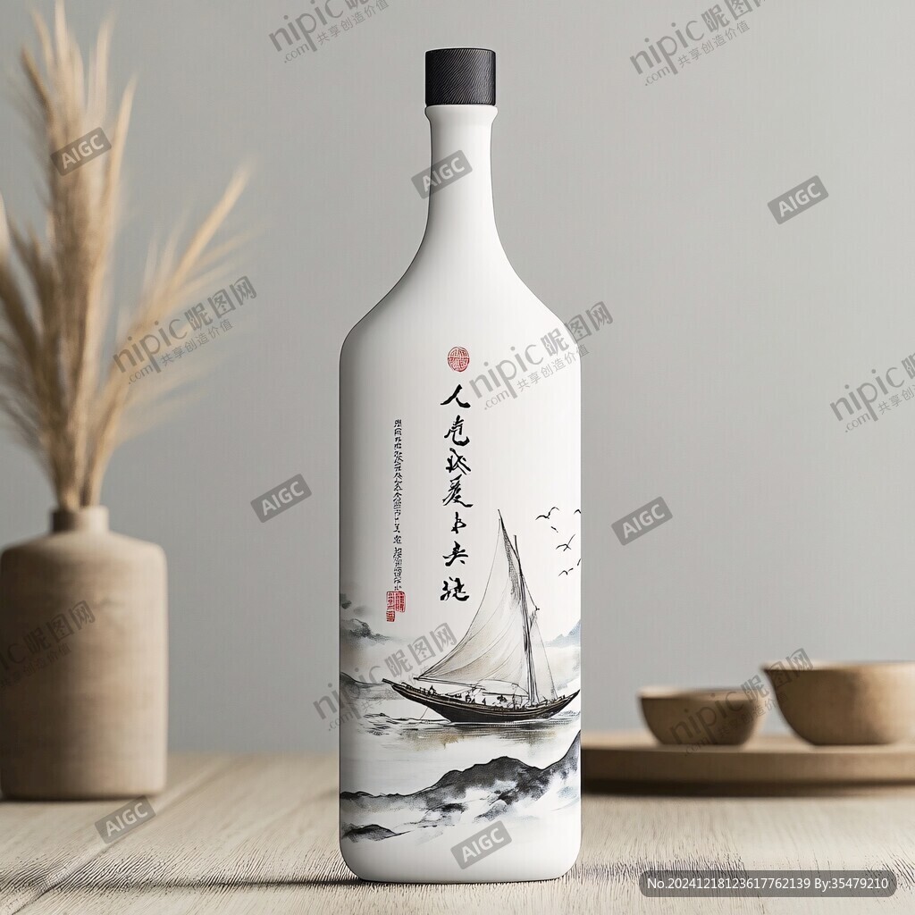 白酒瓶效果