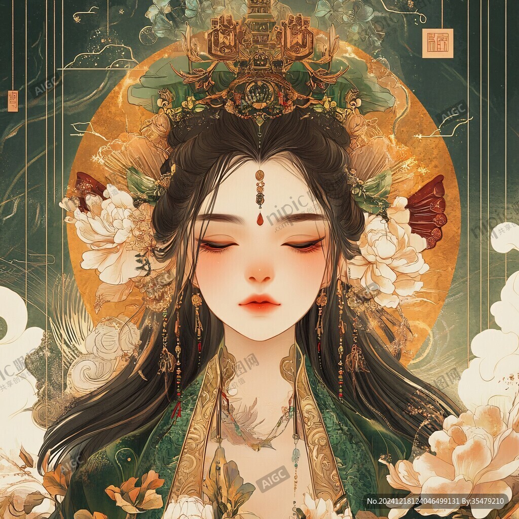 神仙仙女上神手绘头像