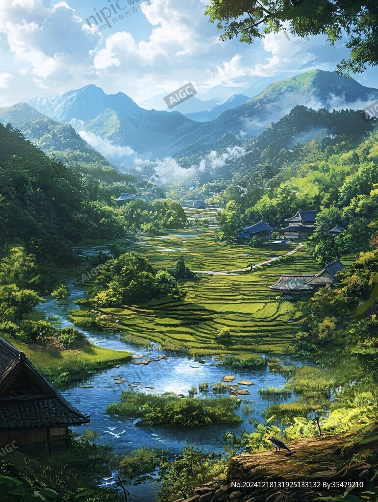 古风动画场景