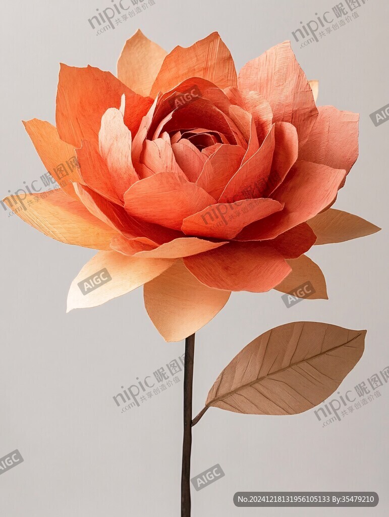 立体纸艺花