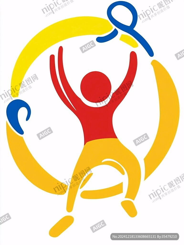 欢呼小人logo