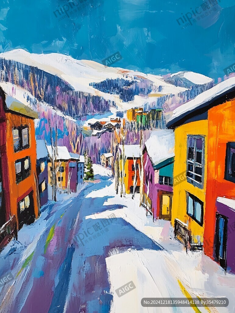 雪村油画