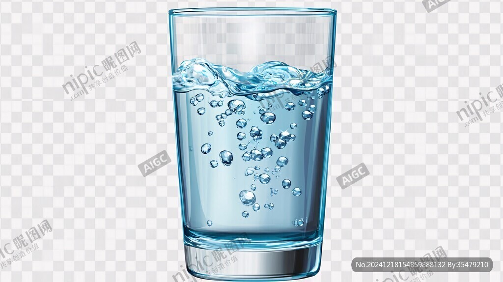 一杯水素材