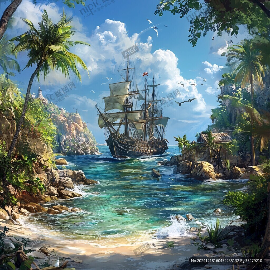 海盗乐园场景