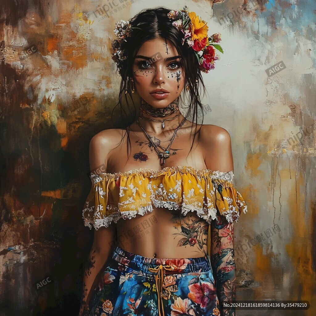 欧美花