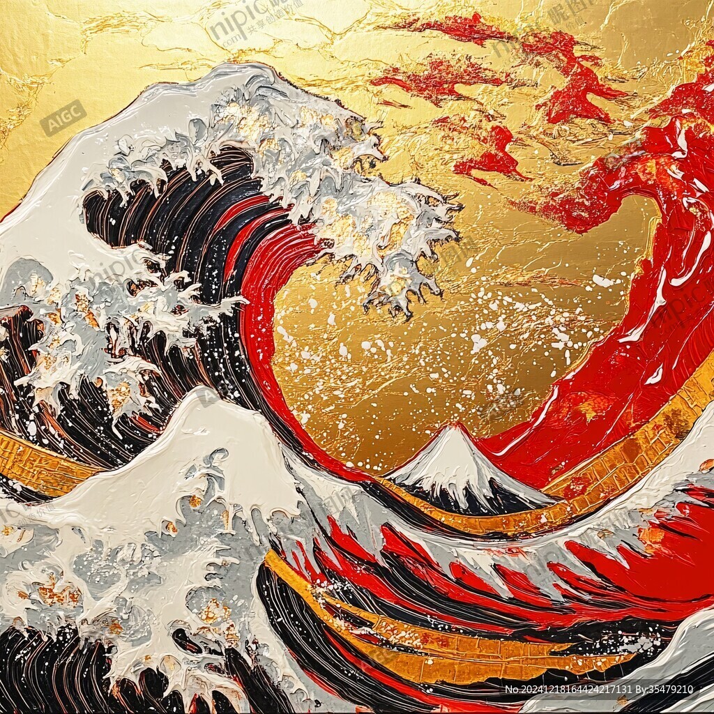 神奈川冲浪里