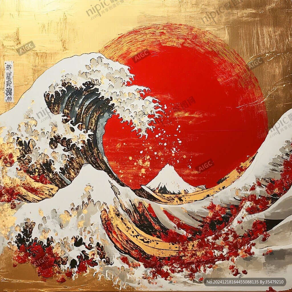 神奈川冲浪里