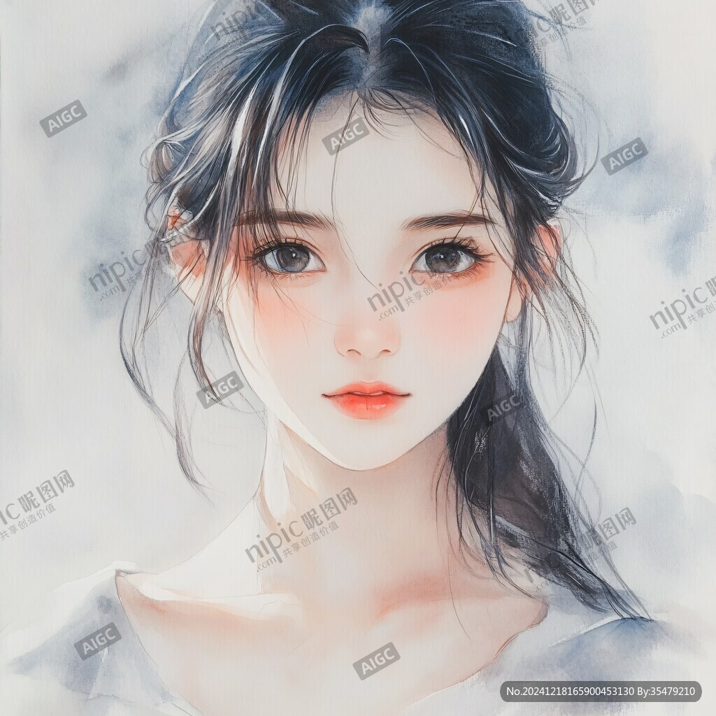 板绘人像