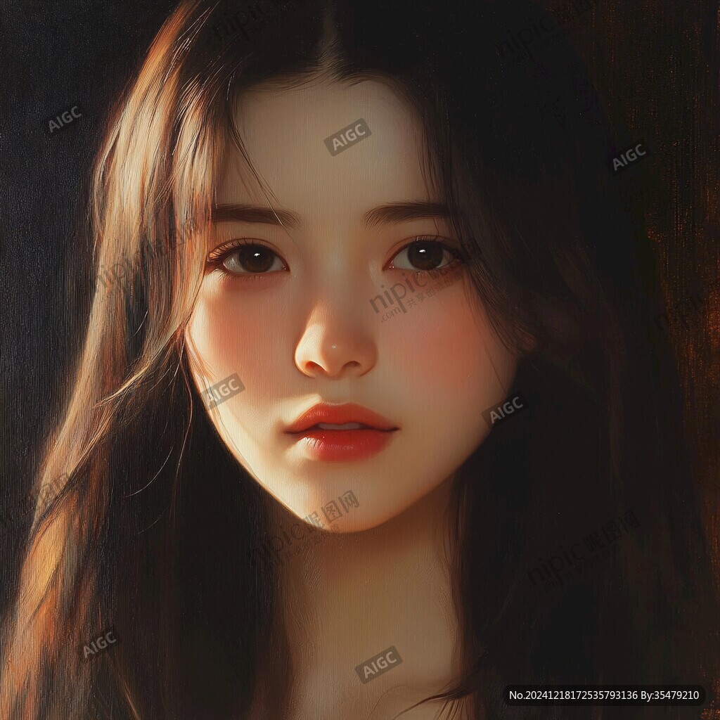 板绘人像