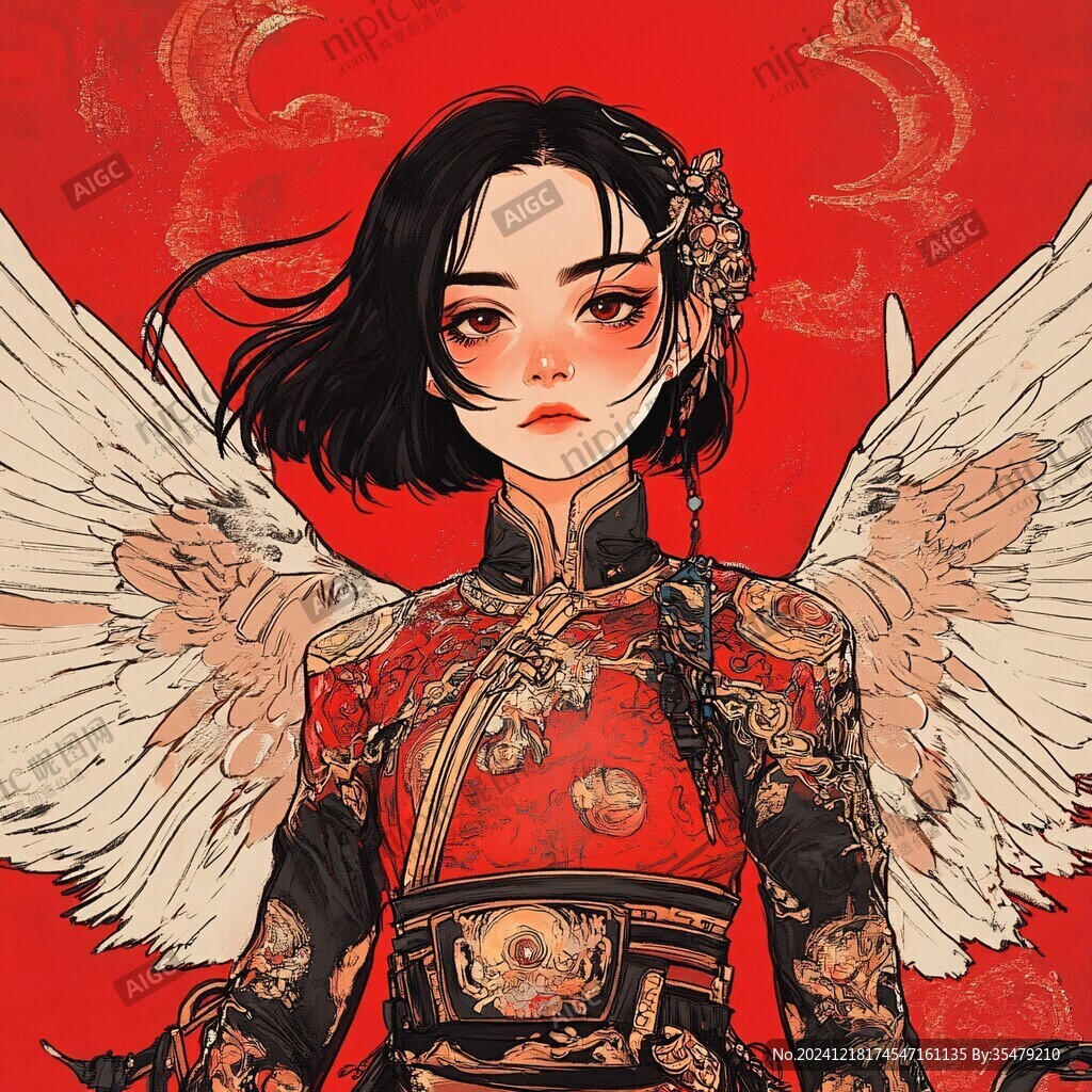 红孩儿插画