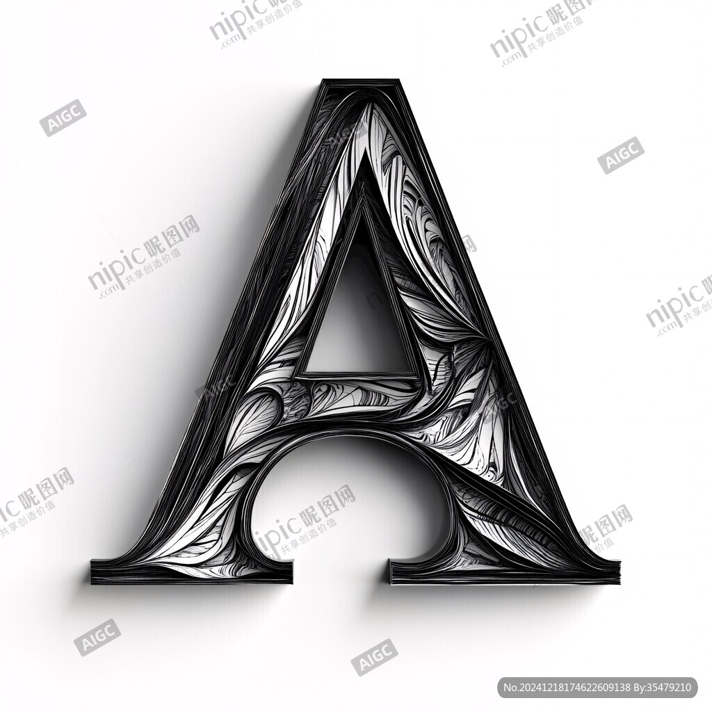 字母a写真
