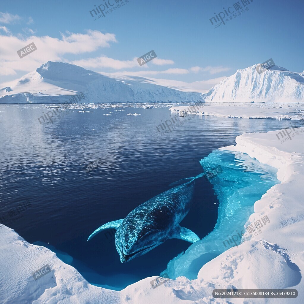 南极大陆珍稀动物