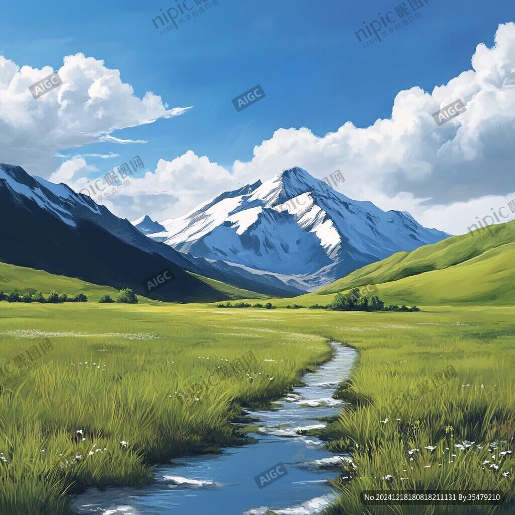 山川草地河流