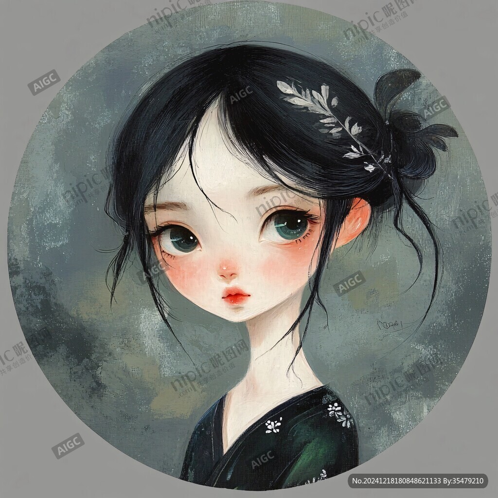 q版头像插画