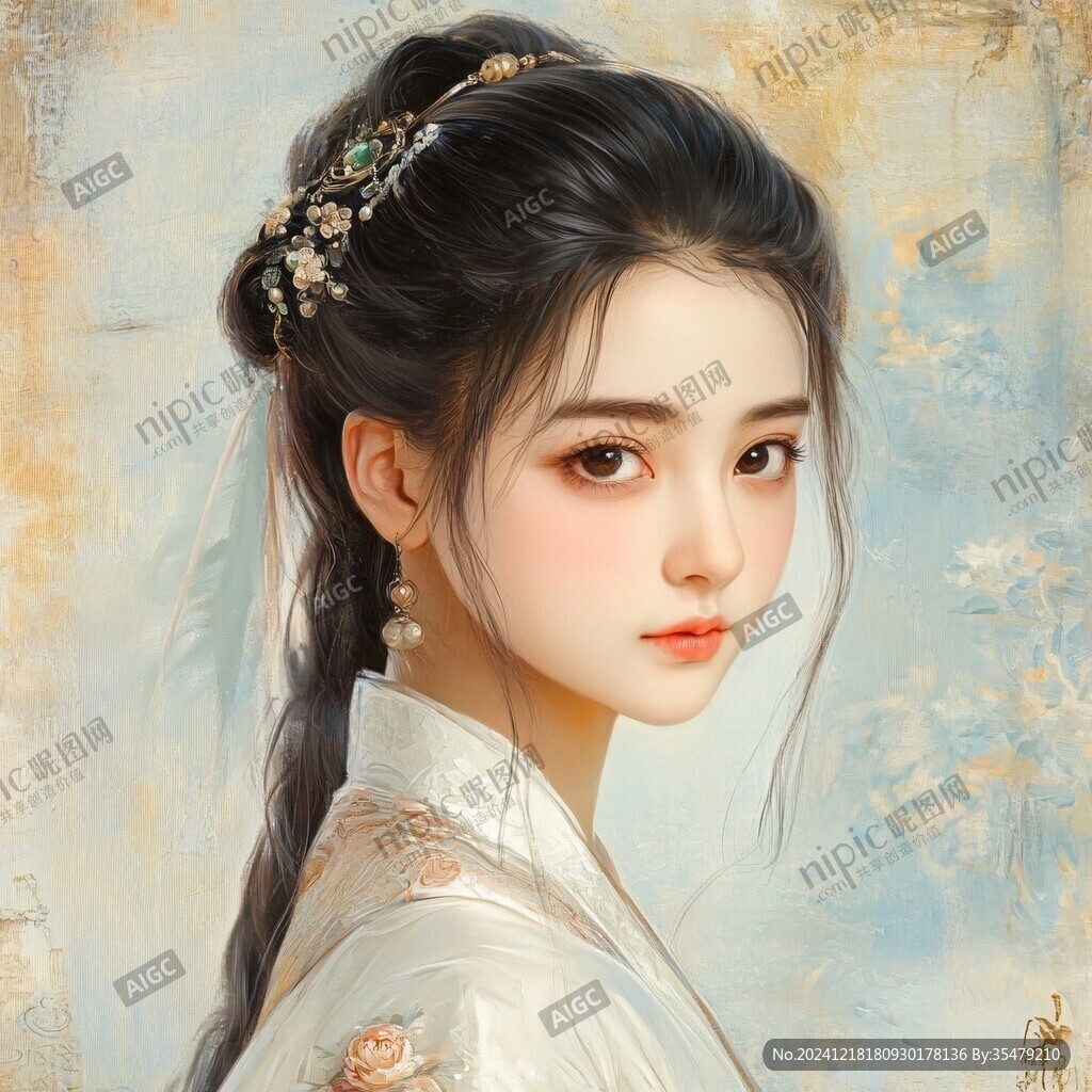 板绘人像