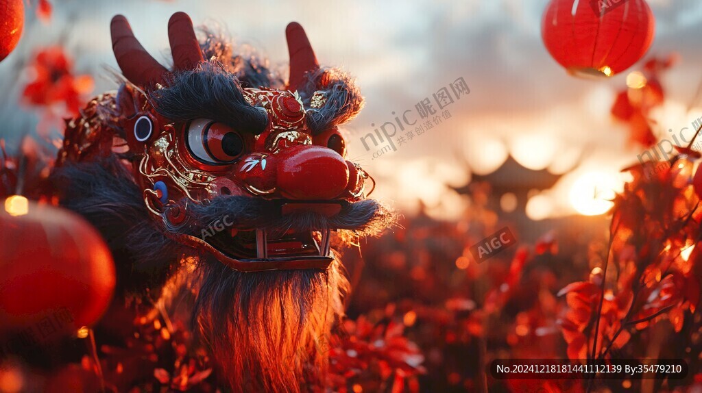 舞龙舞狮壁纸
