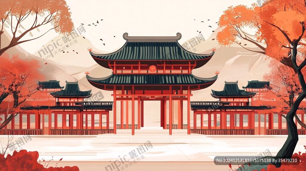 江浦文庙插画