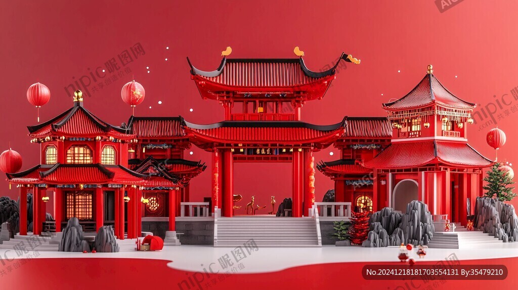 喜庆风模型