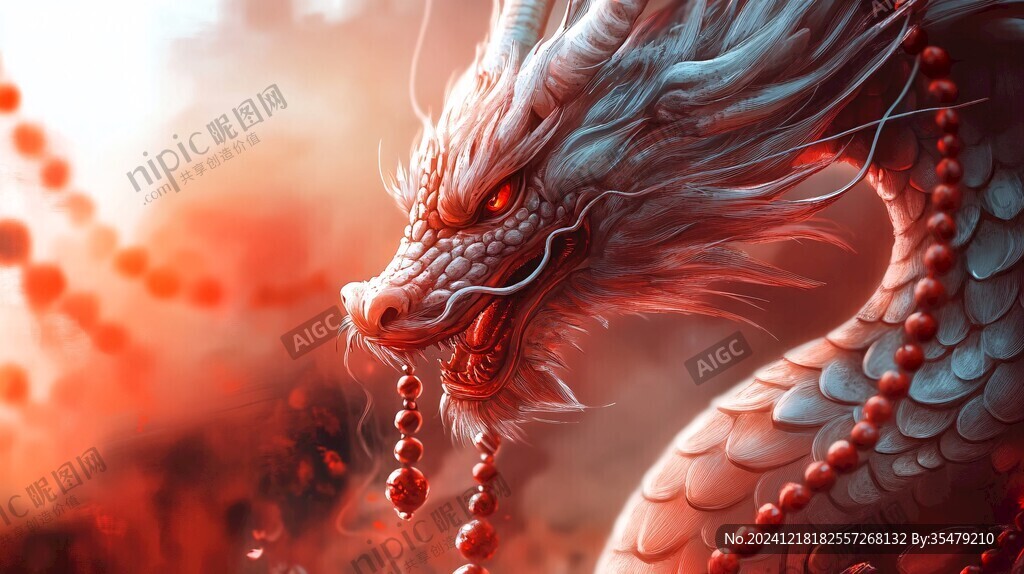 高清唯美双龙戏珠