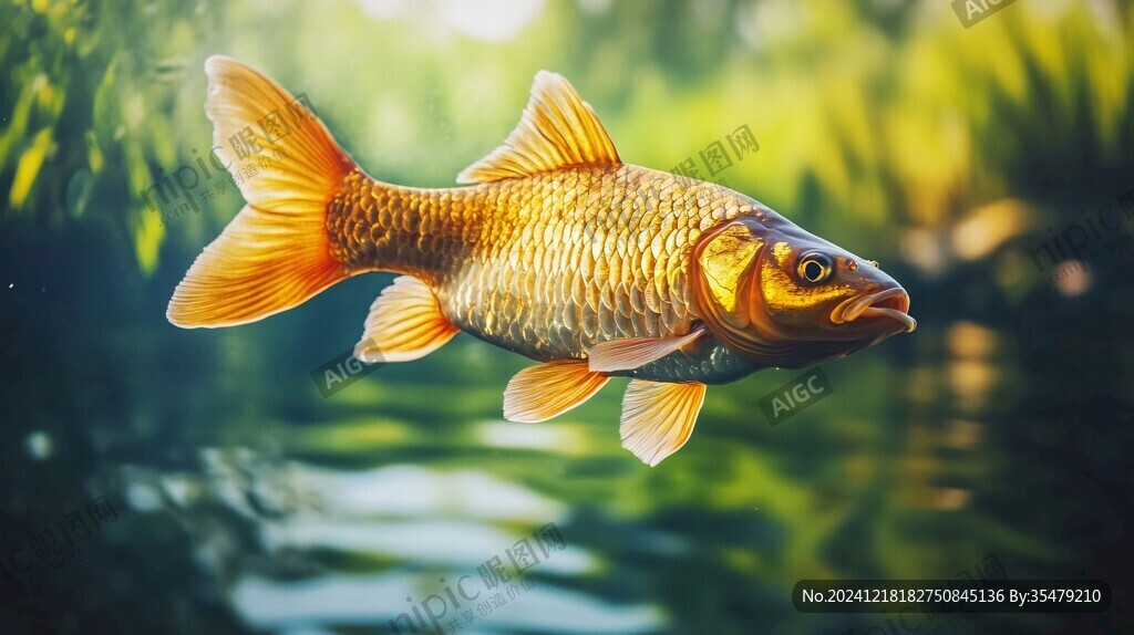 3d鲤鱼