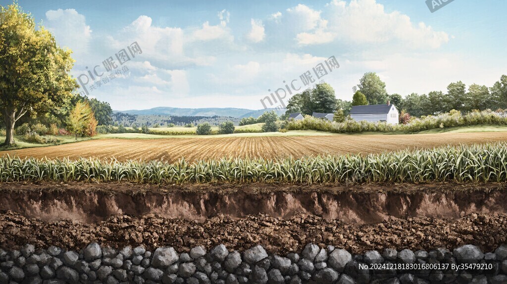 超宽幅田园景色