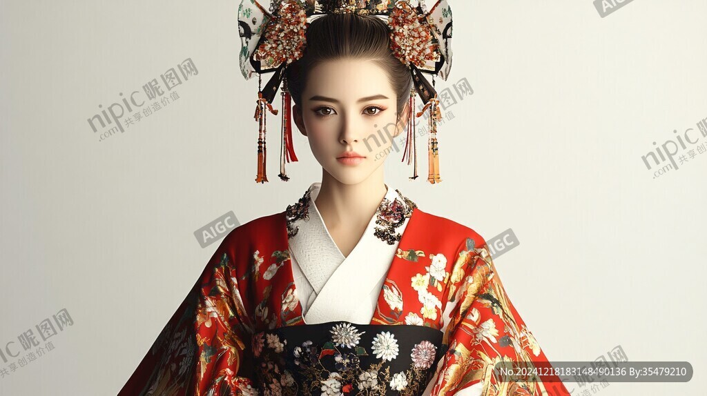 艺伎美女