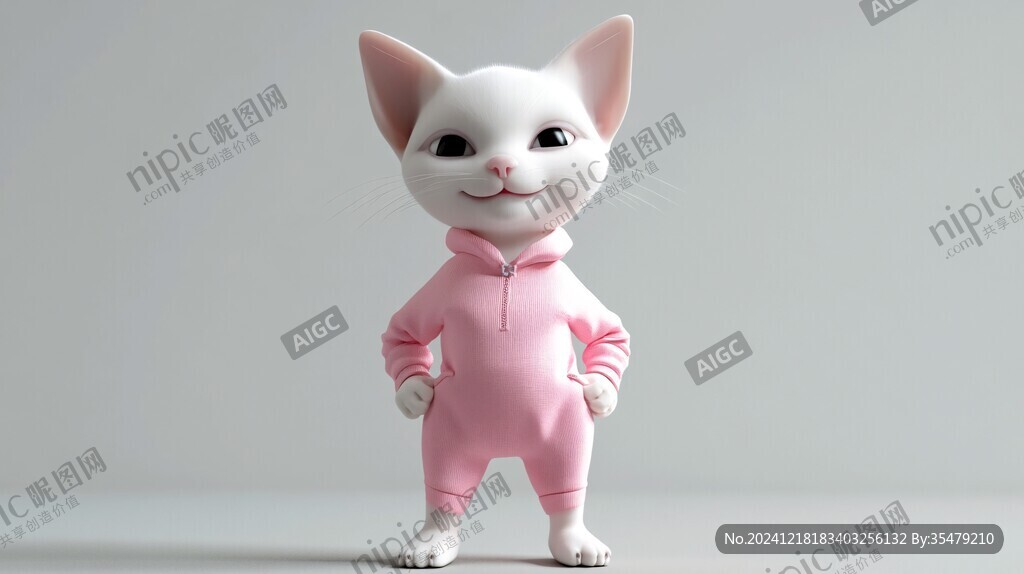 3d卡通猫咪