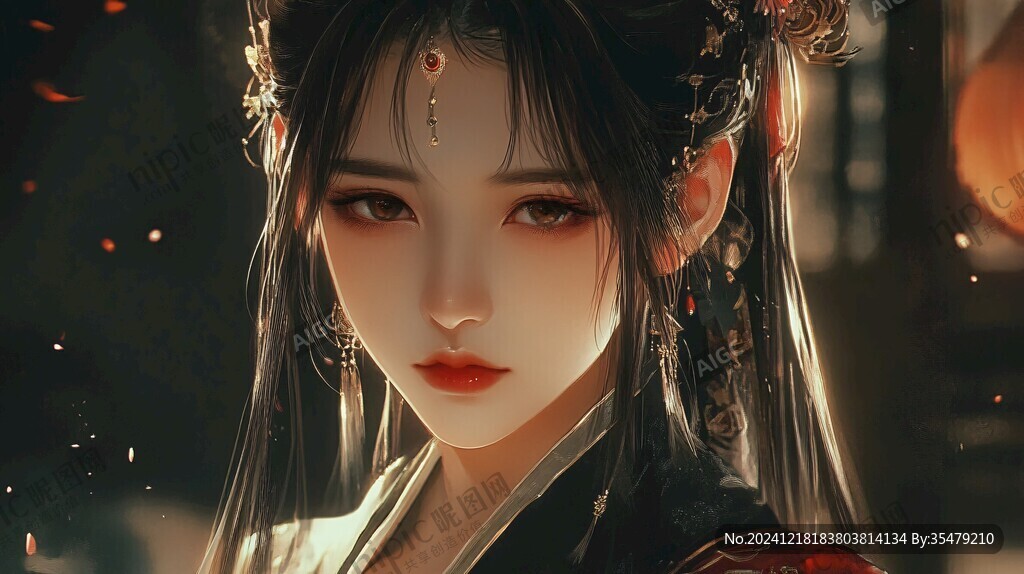 板绘人像