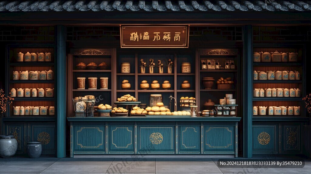 中药铺场景模拟