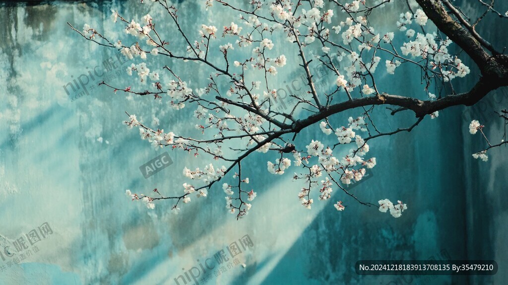 光影杏花