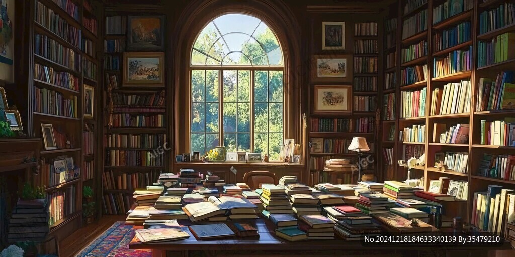 图书馆儿插