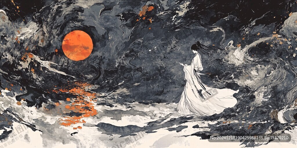 不知火包装插画