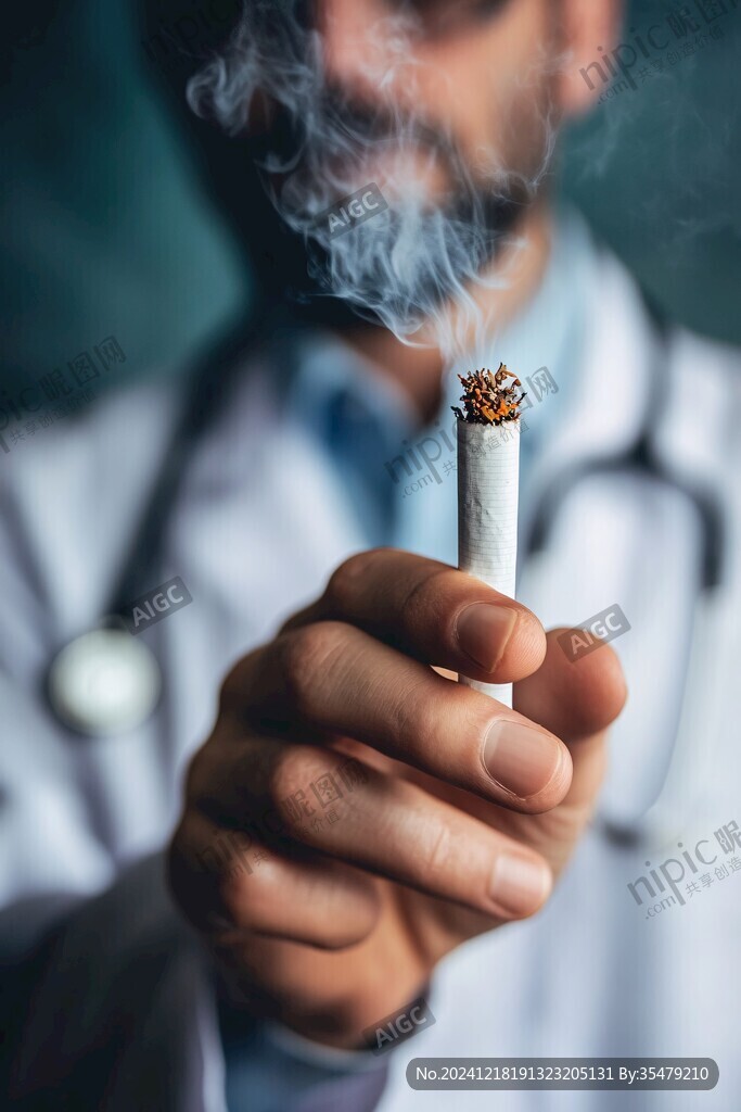 递烟