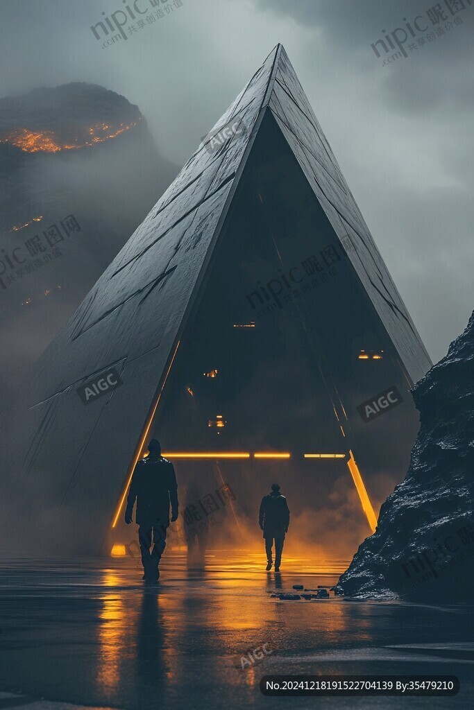 科幻风屋顶