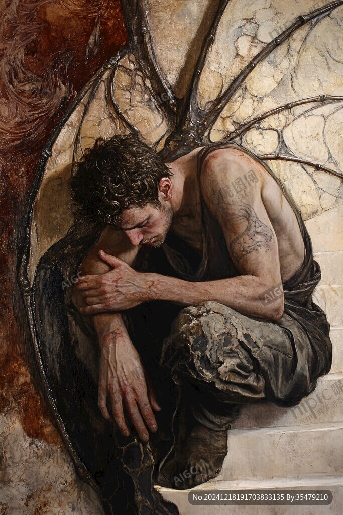 意大利写实油画漫画