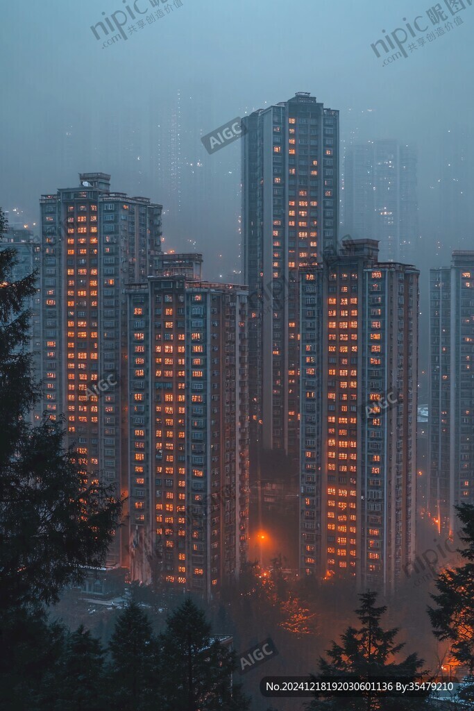 雾中小区
