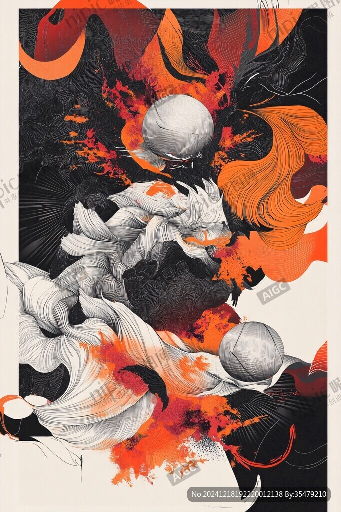 不知火包装插画