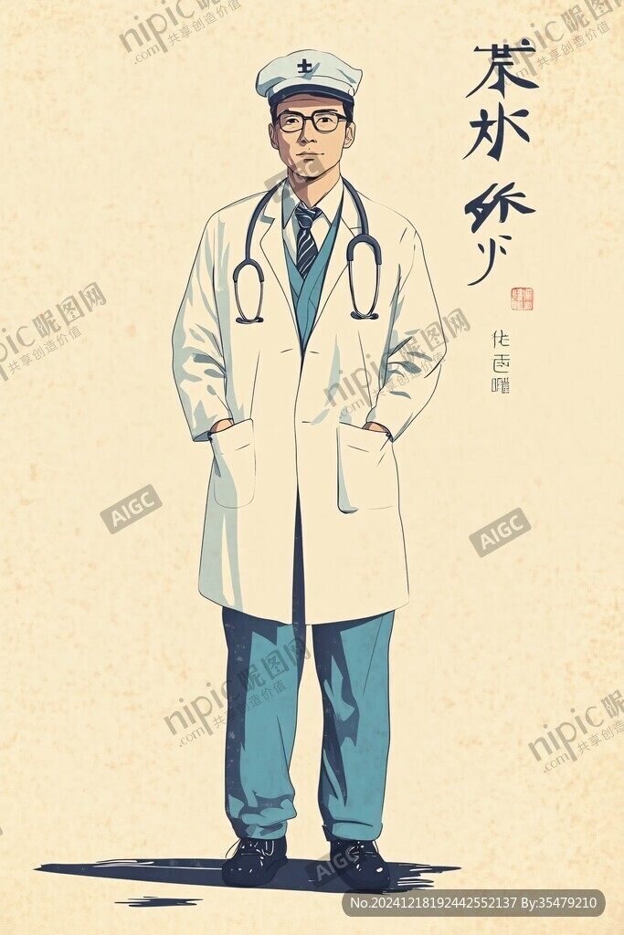 名医插画
