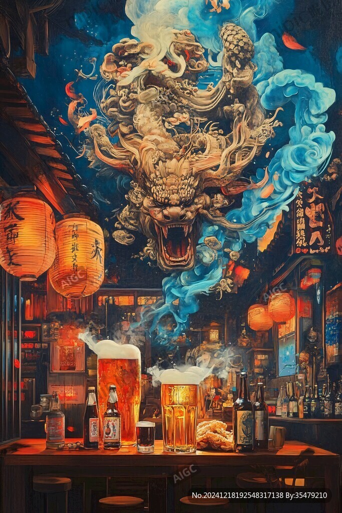龙年港风设计