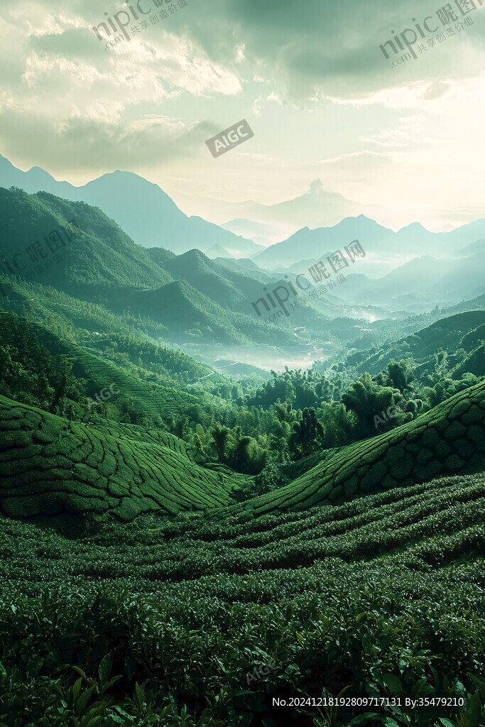 茶山黄昏