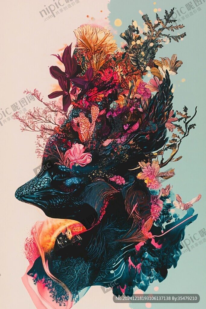 欧美花鸟