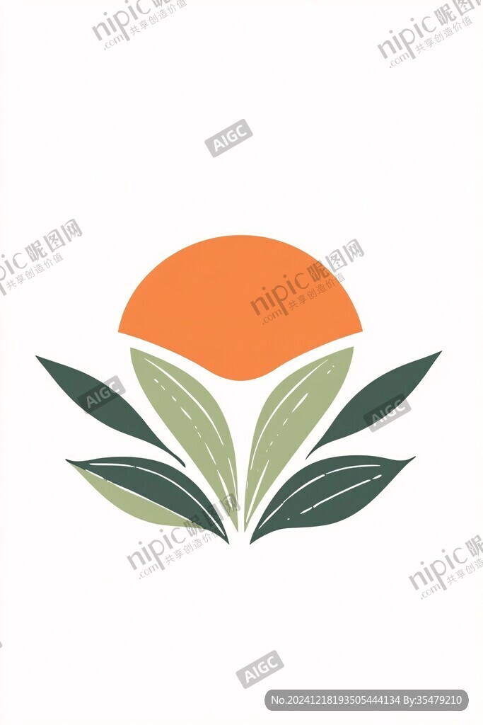 太阳植物logo