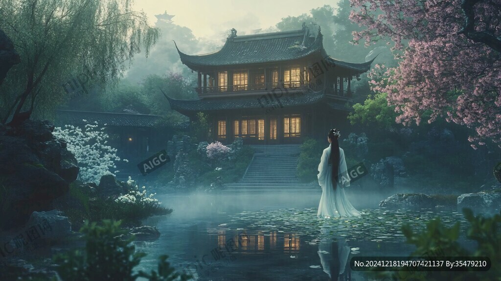 古风人物大场景