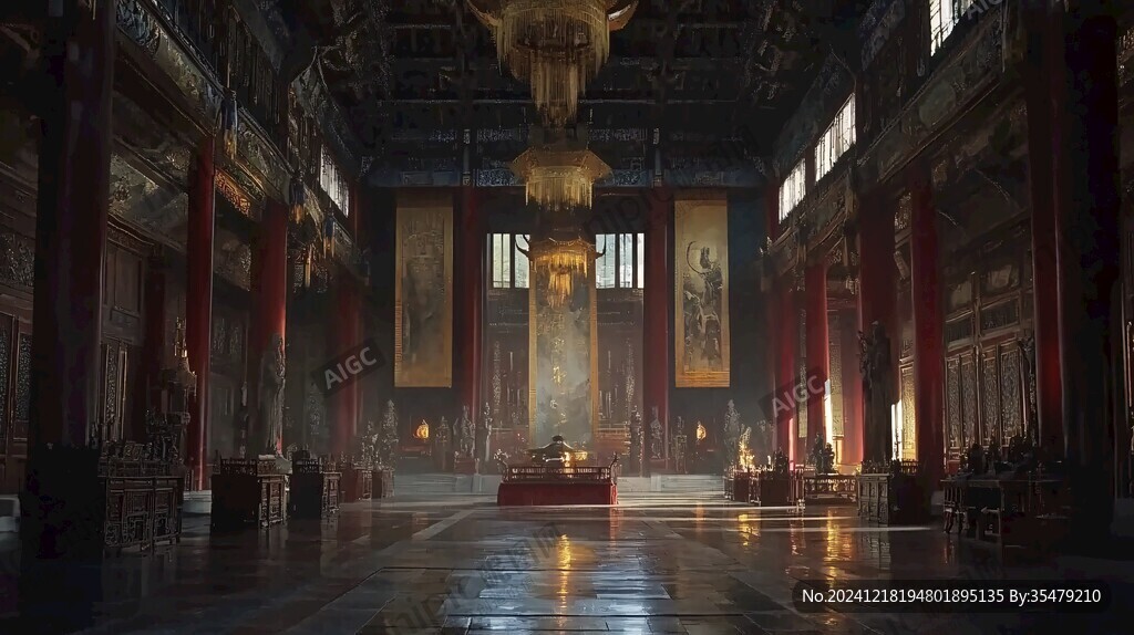 古代朝堂场景