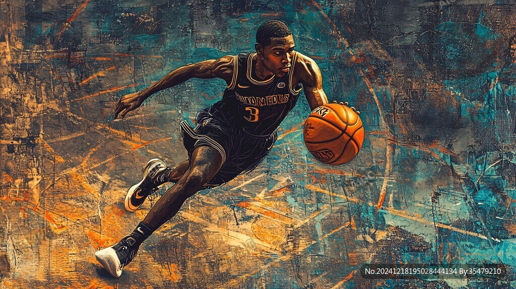 nba插画