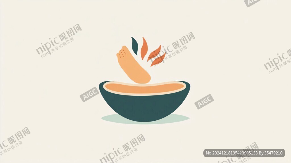 抽象火锅logo